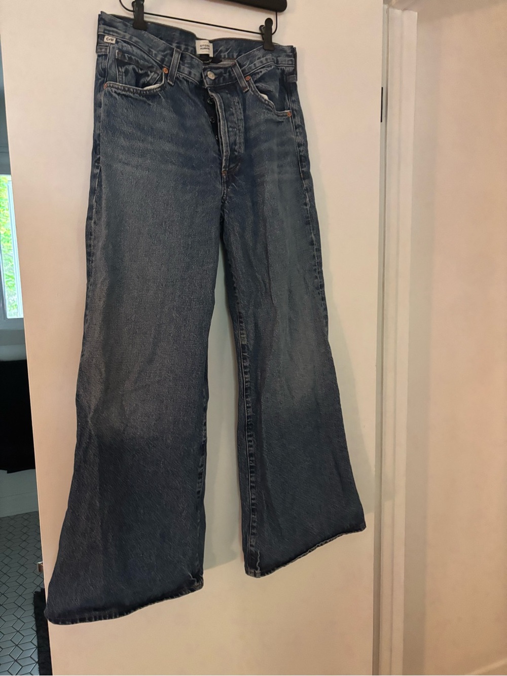 Citizens Of Humanity Vintage Wash Denim Jeans in Blue